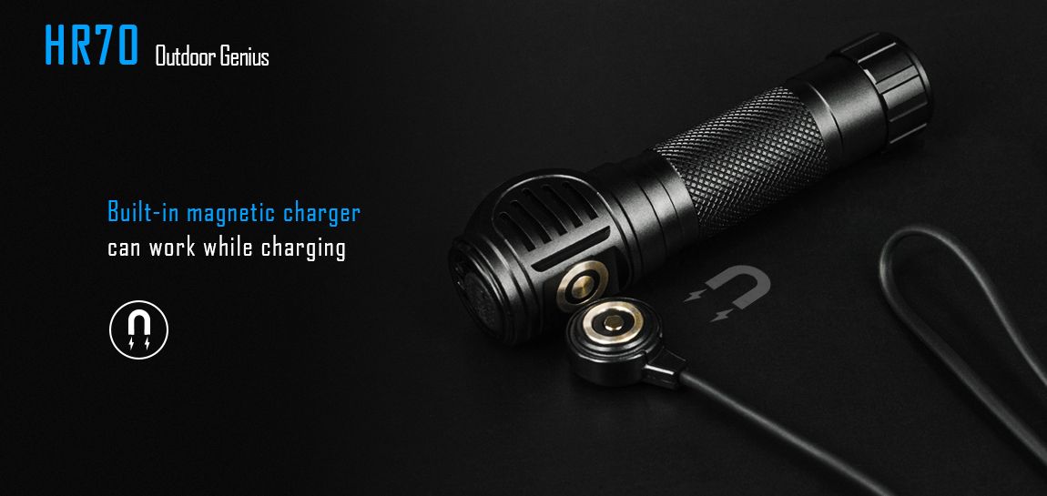 2019 Imalent HR 70 DEL Lampe frontale//Lampe au Chapeau CREE XHP 70.2 Gen 3000 lm