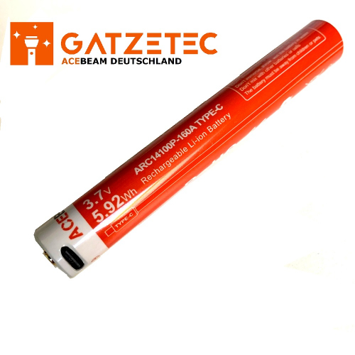 Acebeam 14500-920mAh Akkumulator neu