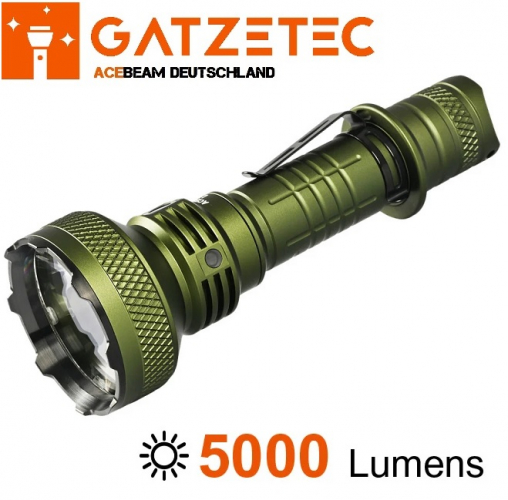 AceBeam L35 2.0 Green Edition LED Taschenlampe