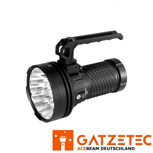 ACEBEAM X25 Powertaschenlampe mit 4 X 21700 ACEBEAM X25 Taschenlampe mit Akkupack 2025