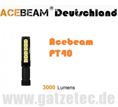 ACEBEAM PT40 Stirn- Mehrzweckarbeitslampe CRI90+