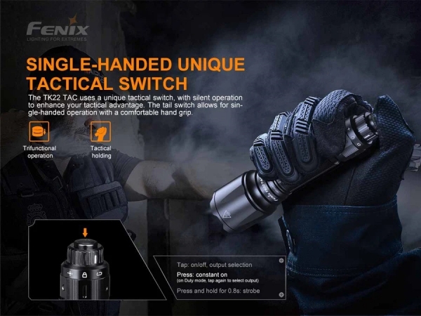 Fenix-TK22-tac-Gatzetec-Taschenlampe-neu schalter