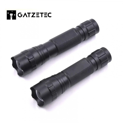 Gatzetec Wf501B Zoom UV LED Taschenlampe 395 nm Schwarzlicht GATZETEC WF501B Zoom UV 395nm LED Taschenlampe Schwarzlicht