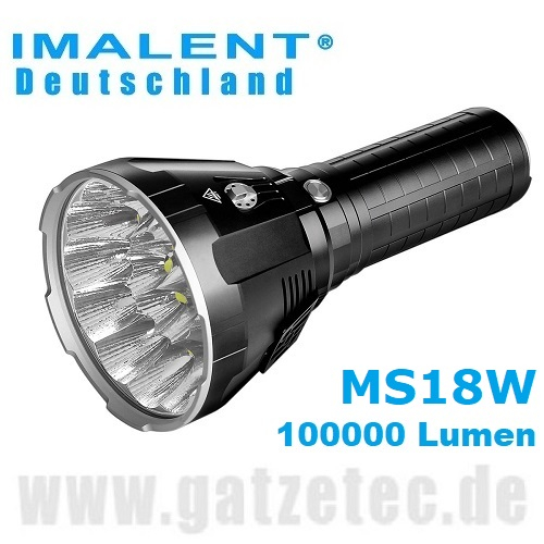 IMALENT MS18W LED Taschenlampe