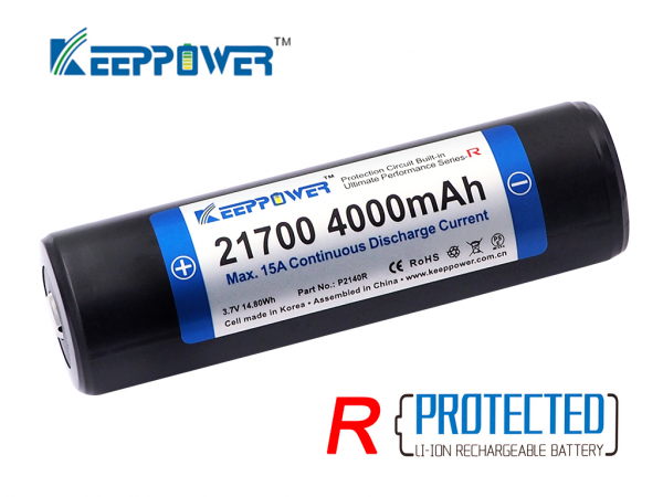 Keeppower 21700 R-4000mAh PCB