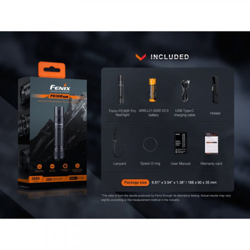 Fenix PD36R Pro Taschenlampe Zubehör