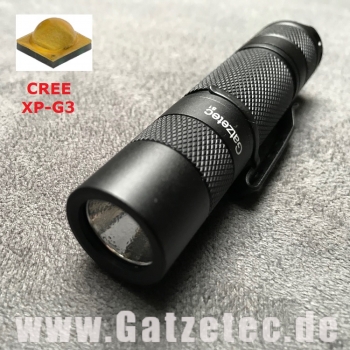 Gatzetec S1 CREE LED Taschenlampe