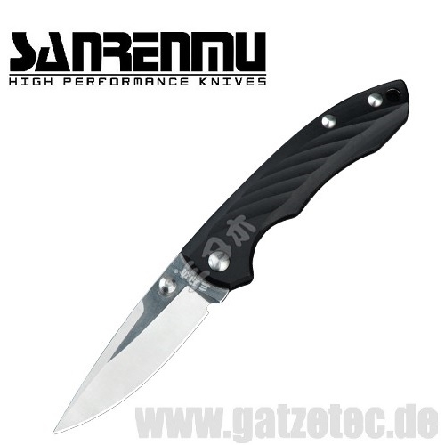 SANRENMU 4073RUC-LH Mini-Taschenmesser Black