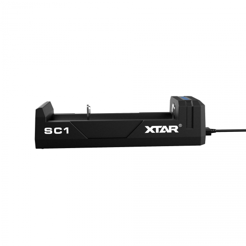 XTAR SC1 Ladegerät neu bei Gatzetec Seitenansicht