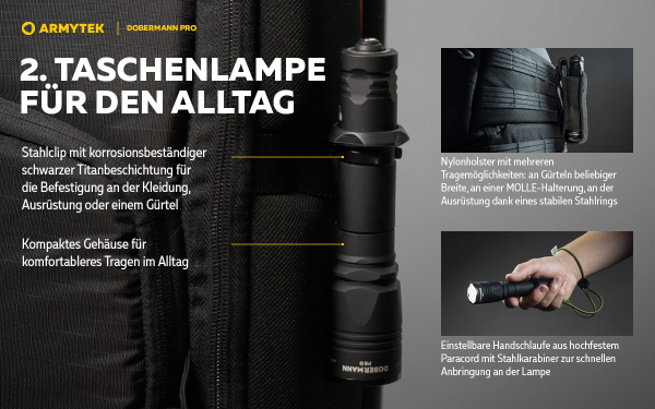 ARMYTEK-DOBERMANN-PRO-USB Taktisch