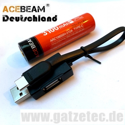 ACEBEAM-ARC18650H-310A-Type-C-Gatzetec Akkutechnik