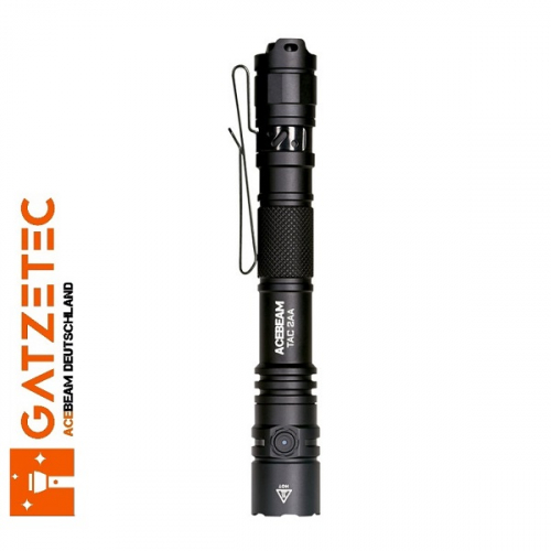 ACEBEAM-TAC-2AA Taschenlampe bei ACEBEAM Deutschland Gatzetec.de grau