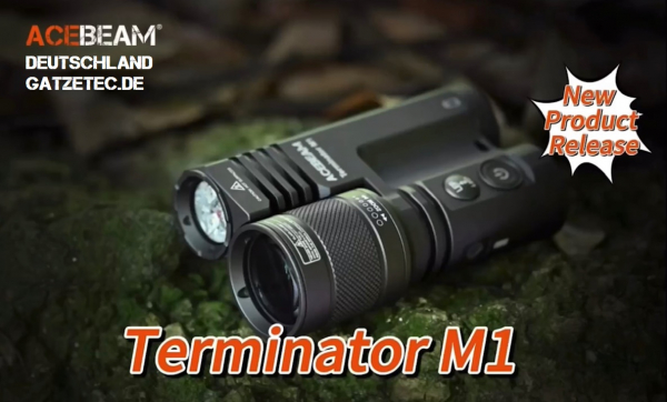 cebeam Terminator M1 Taschenlampen Sensation LEP.LED Taschenlampe