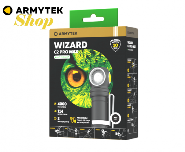 Armytek Wizard C2 Pro MAX Box