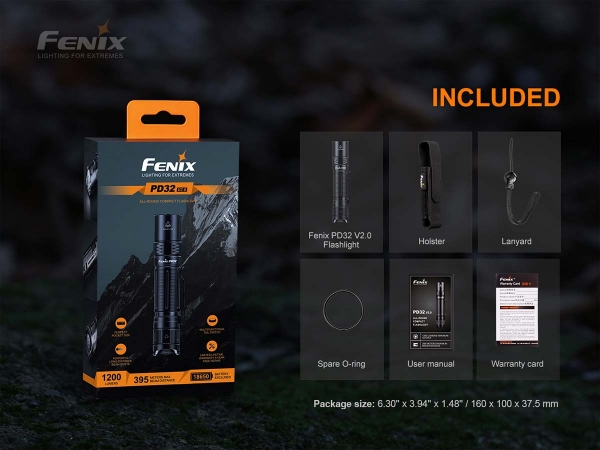 Fenix PD32 V2.0 Taschenlampe Zubehör