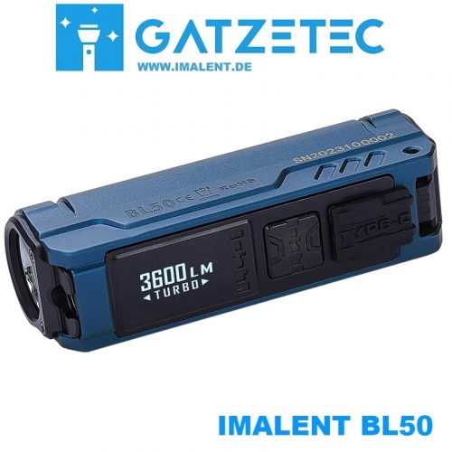 IMALENT BL50 LED Taschenlampe bei Gatzetec.de neu