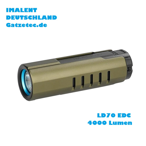 Imalent LD70 Taschenlampe grün