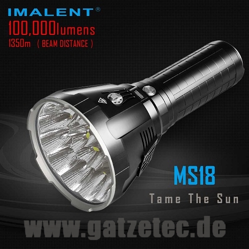 IMALENT MS18W Taschenlampe bei GATZE.de IMALENT DEUTSCHLAND