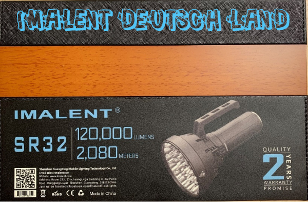 IMALENT SR32 Taschenlampe bei IMALENT DEUTSCHLAND GATZETEC.de neue Verpackung bei Gatzetec