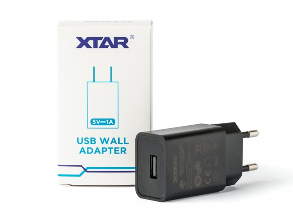 XTAR USB 1 A Steckernetzteil