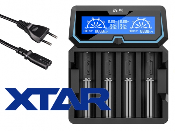 XTAR-X4 Vierschachtladegerät