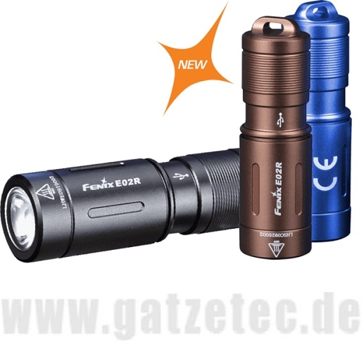 Fenix E02R LED Taschenlampe