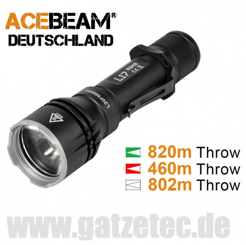 ACEBEAM L17 LED Taschenlampe