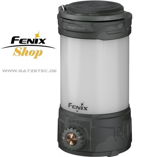 Fenix CL26R Pro Campinglicht Grau Camo