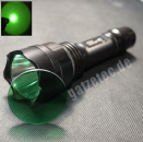 Taschenlampenglas, Streuscheibe 42 mm Grün